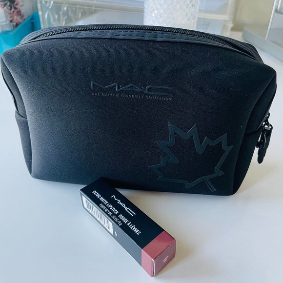 MAC Cosmetics Other - MAC - BNIB lipstick - Bronx & limited edition make-up bag